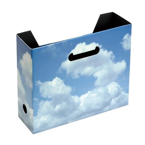 A4ファイルボックス BLUE スカイ 10冊