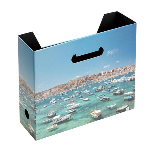 A4ファイルボックス BLUE ポート 10冊