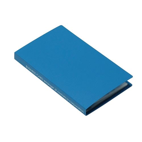 ビジネスカードホルダー SOLID ブルー 6冊