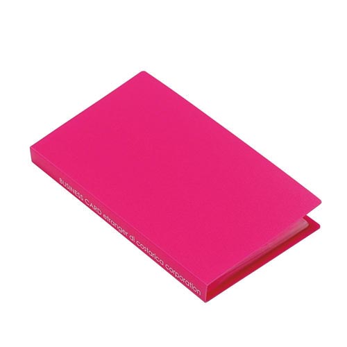 ビジネスカードホルダー SOLID ピンク 6冊