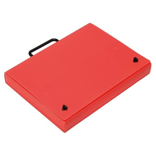 A4ブリーフケース ソリッド オレンジ 2個