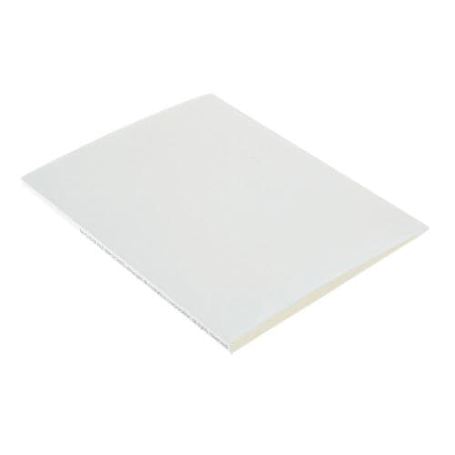 B4クリアファイル20 SOLID ホワイト 2冊