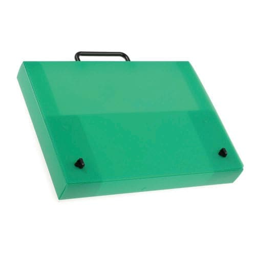 A4ブリーフケース グリーン 2個