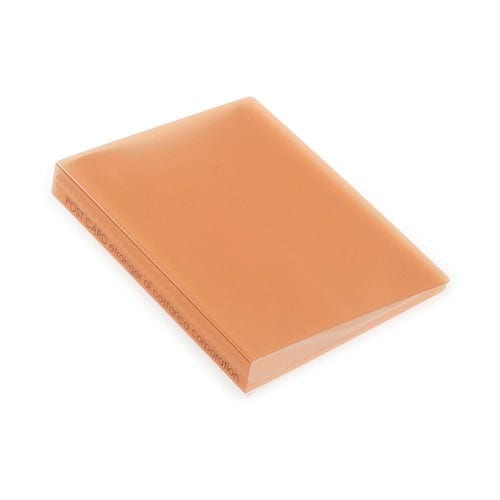 ポストカードファイル オレンジ 6冊
