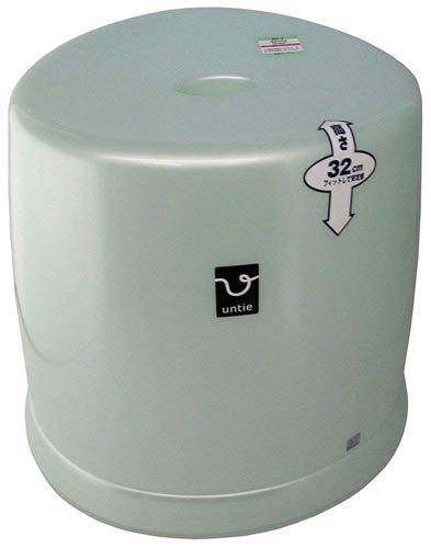 untSB 風呂椅子HL シルバ−ブル−