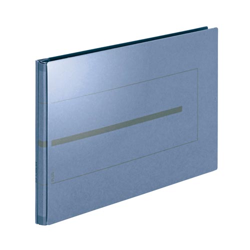 背幅伸縮フラットセノバスEX A4横 ブルー