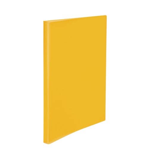 シンプルクリアーファイル 40ポケット オレンジ