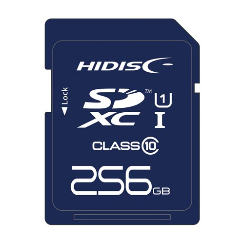 SDXCカード 256GB Class10UHS1