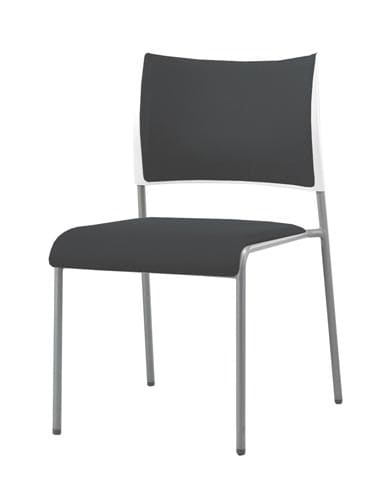 LTS−4Pチェア固定脚 脚銀 背・座布灰