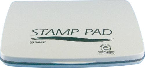 サンビースタンプ台 中型 黒 顔料