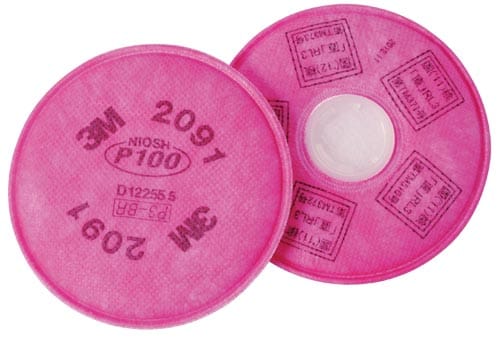 取替え式防じんマスク6000用交換用ろ過材209