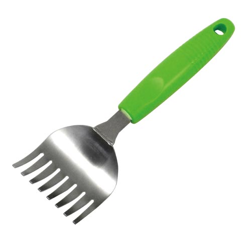 ステンレス製草抜きフォーク