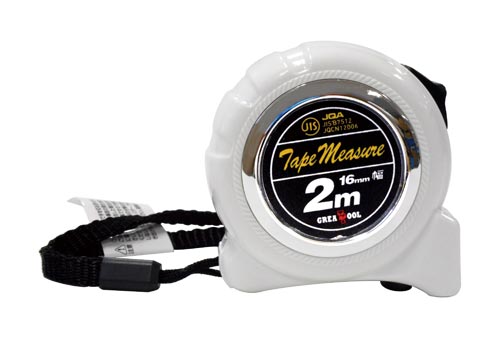 ロック付メジャーJIS付 16mm幅×長さ2m
