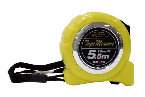 ロック付メジャーJIS付 19mm幅×長さ5.5m
