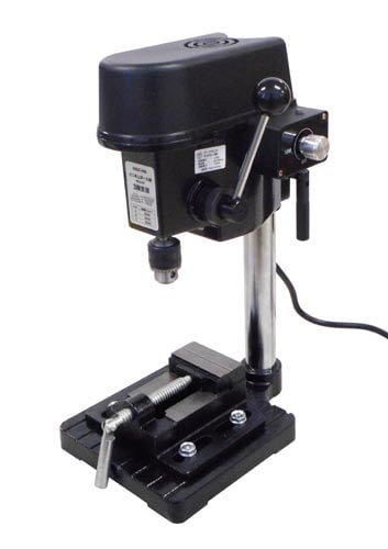 ミニ卓上ボール盤 3段変速 速度調整 バイス付