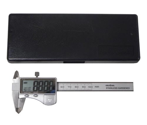 デジタルノギス 極大文字 測定範囲100mm