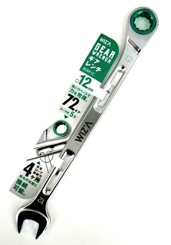 穴付ギヤレンチ 12 WZGR−12