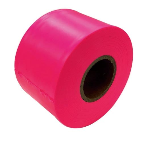 サインテープ 50mm幅×50m ピンク