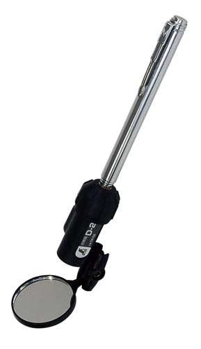 点検鏡 D−2 丸型 直径36mm ライト付