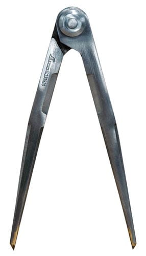 鋼製コンパス A−2 15cm 超硬チップ付