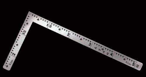 曲尺小型 五寸法師ステン5×2.5寸 表裏同目