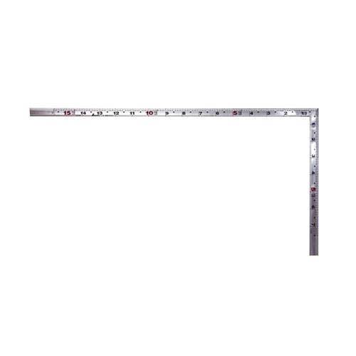 曲尺角厚 シルバー 1尺5寸/50cm 併用目盛