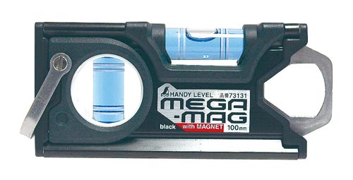 ハンディレベル MEGA−MAG 100mm 黒