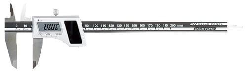 デジタルノギス 200mm ソーラーパネル