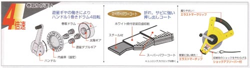 スピードテクロン 10mm巾30m