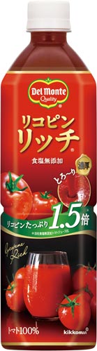 デルモンテリコピンリッチトマト飲料900ml12本