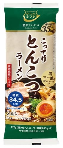 糖質コントロール とんこつラーメン170g 20個