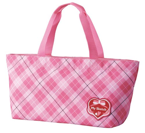 スケッチセットZST26 チェック柄ピンク