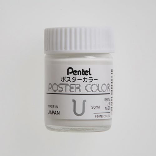 ポスタ−カラ−U しろ×6