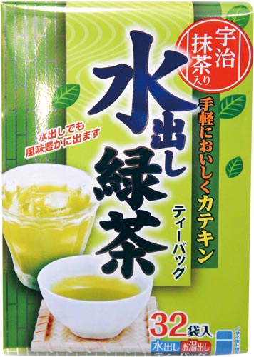 日本伝統食品 水出し緑茶ティーバッグ 32バッグ