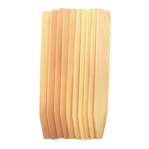 園芸立型ラベル 木製 厚木 15cm 10枚入