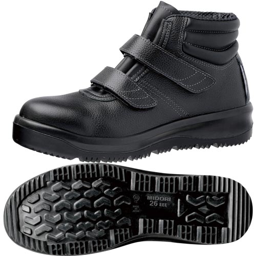 雪でも滑りにくい安全靴 ARD225 24.5CM