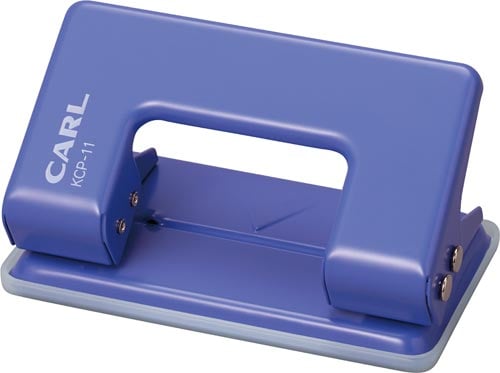 2穴パンチ ブルー