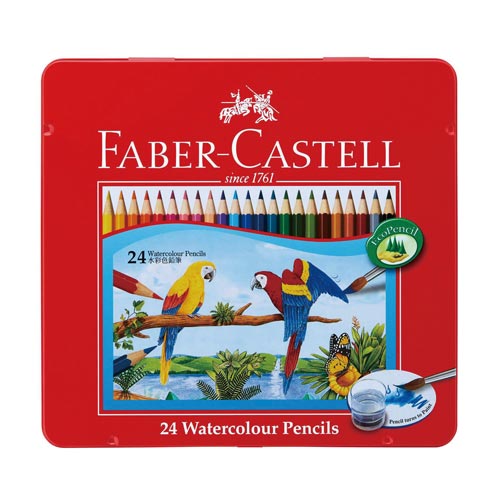 ファーバーカステル 水彩色鉛筆 24色セット