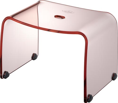 フランクタイム バスチェアーM クリアピンク