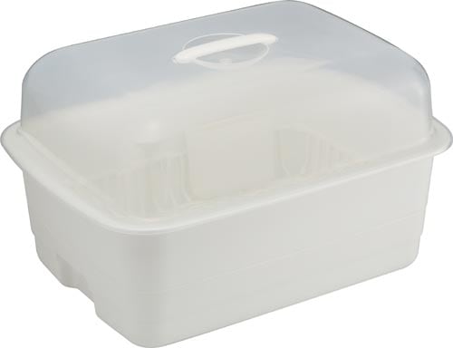 H&Hディッシュドレイナーフード付L ホワイト