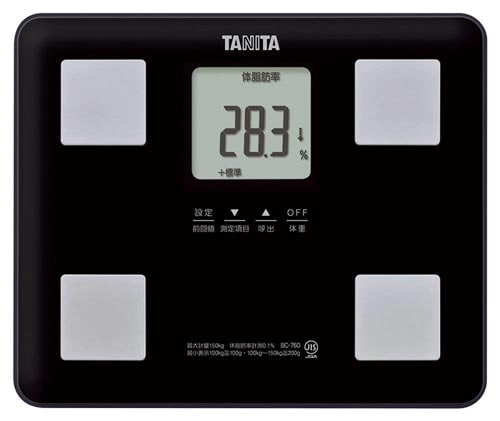 体組成計 ブラック