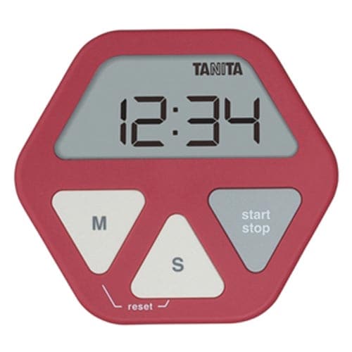 ガラスにつくタイマー レッド