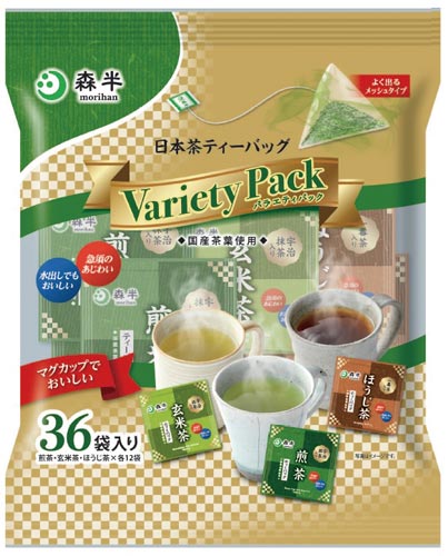 森半 日本茶ティーバッグバラエティパック 36袋