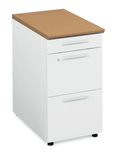 iSデスク 脇デスクA4 奥行650 MP2