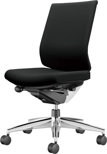 ウィザード3ローバック白アルミ脚布ブラックV