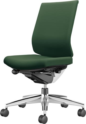 ウィザード3ローバック白アルミ脚布グリーンV