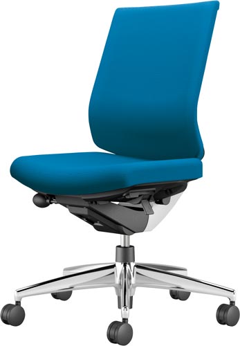 ウィザード3ローバック白アルミ脚布ターコイズV