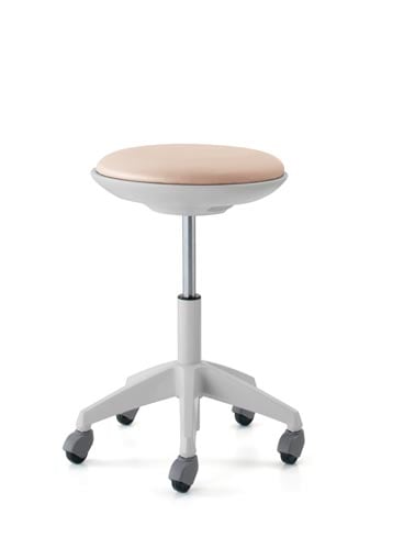 ココット ハイスツールステップ無 白シェルVZMD