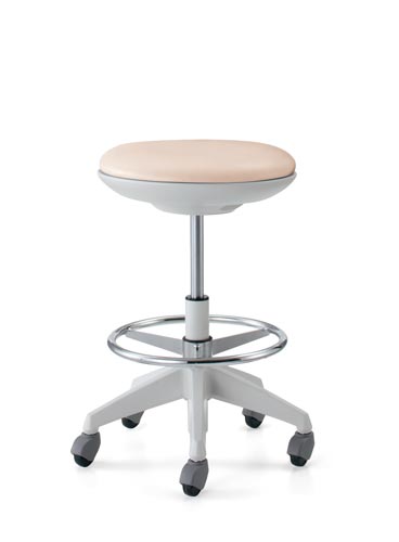 ココット ハイスツールステップ付 白シェルVZMD