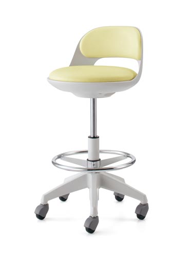 ココット ハイ 背付 ステップ付 白シェルVZL1